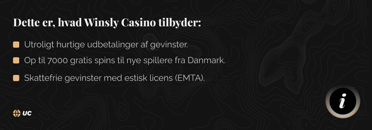 winsly casino anmeldelse