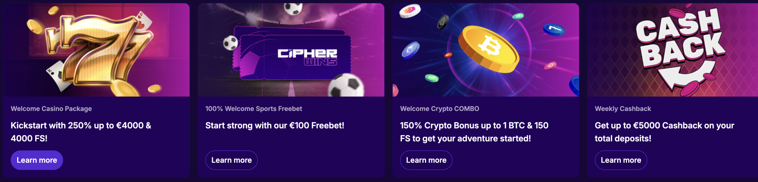 cipherwins casino bonus